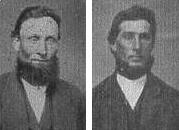 William Stewart (left) and Cyrus Wright Sheppard