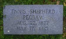 Ennis Shepherd Pegram Grave