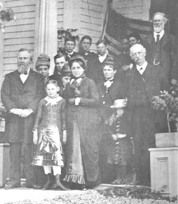 President Rutherford B. Hayes at Ward Home