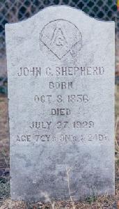 John Calvin Shepherd Grave